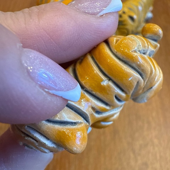 Artisania rinconada figurine Tiger Family 4 Pieces Retired - Picture 14 of 16